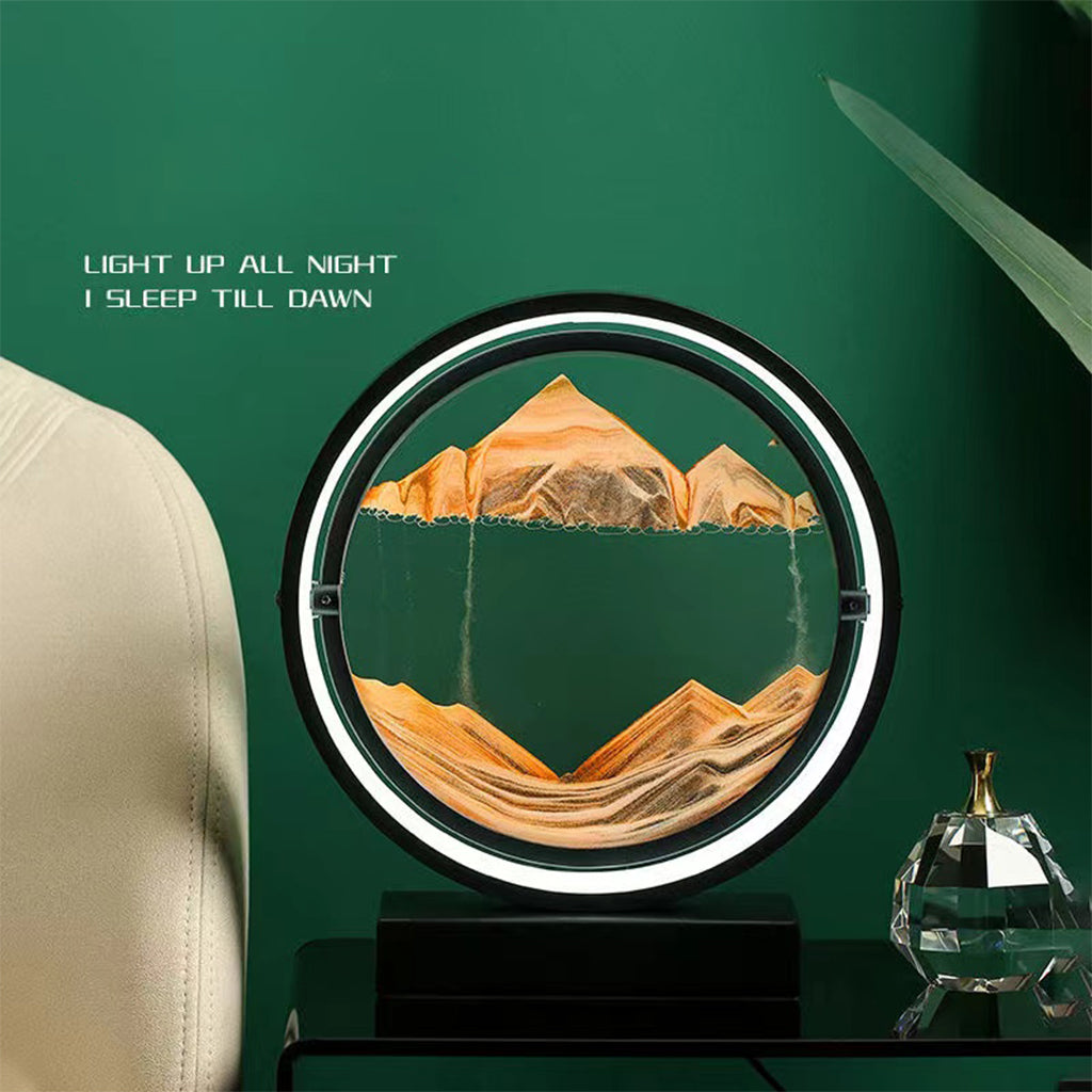 Moving Sand Art Lamp