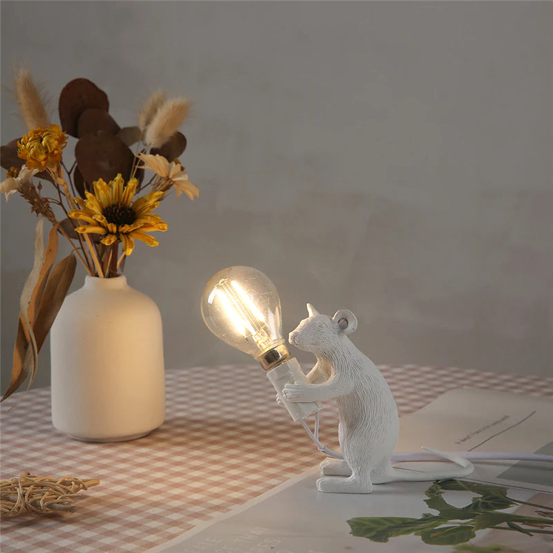 Mouse Shape Resin Creative Desk Light