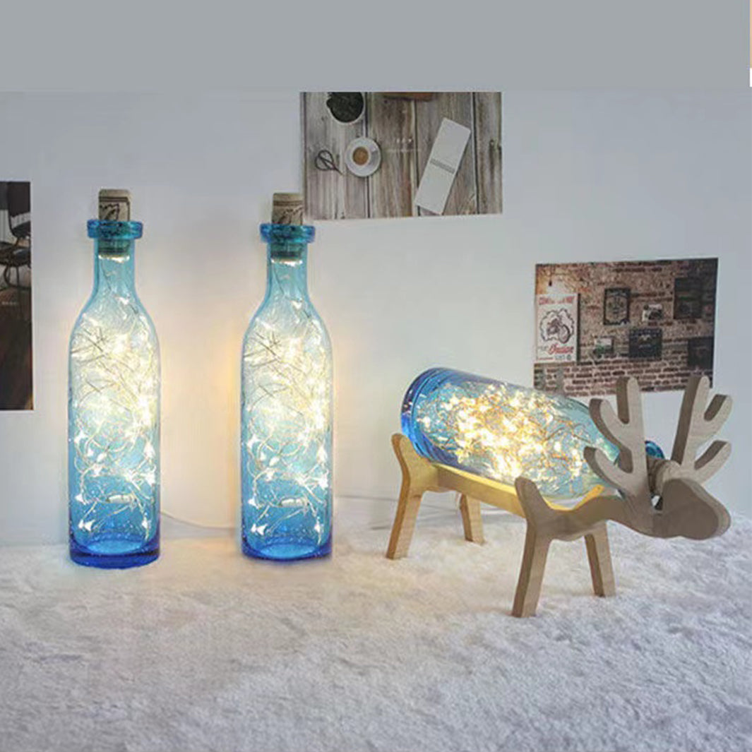 wine bottle lights