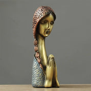 Praying Girl Sculpture