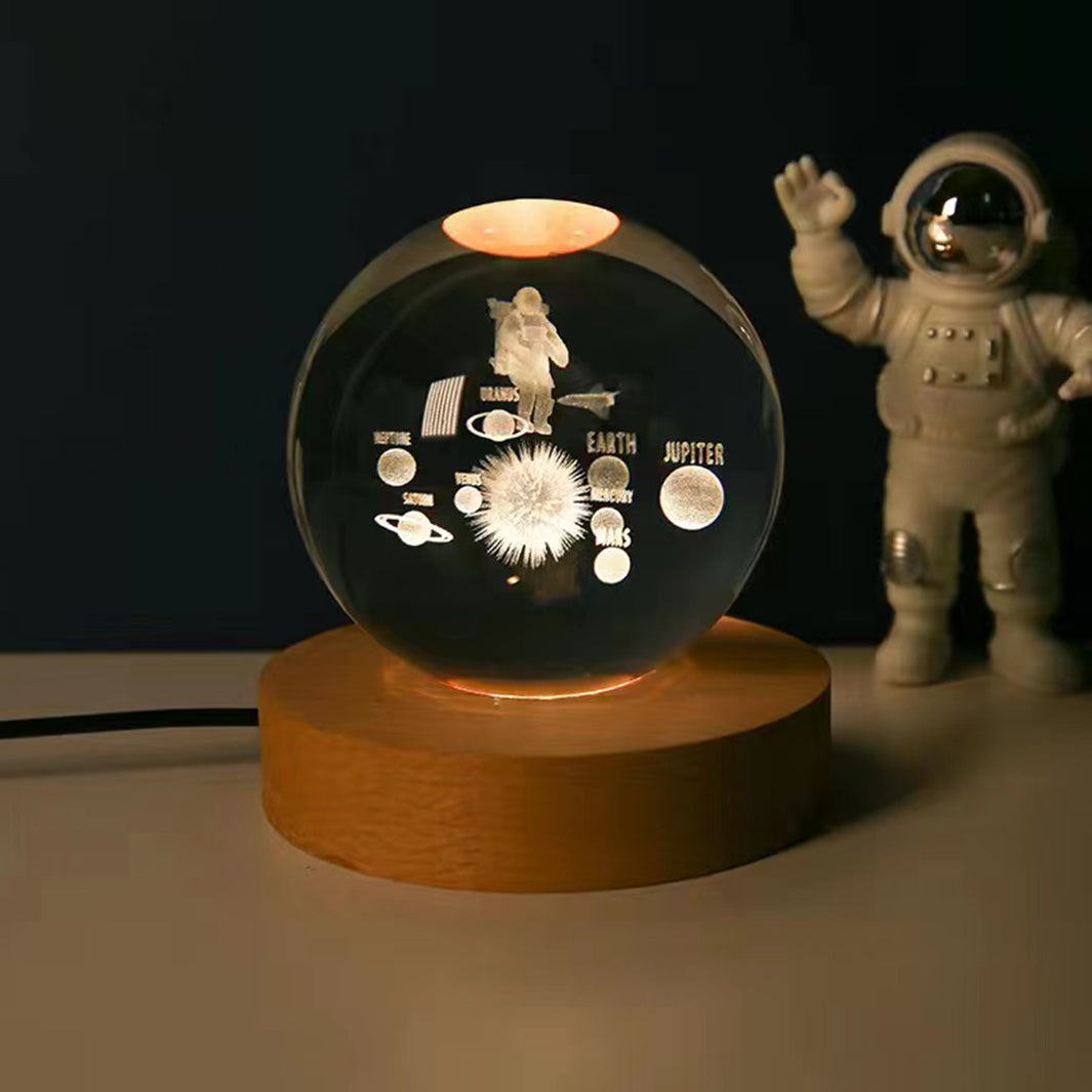 Universe Crystal Ball Lamp