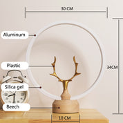 wood table lamp