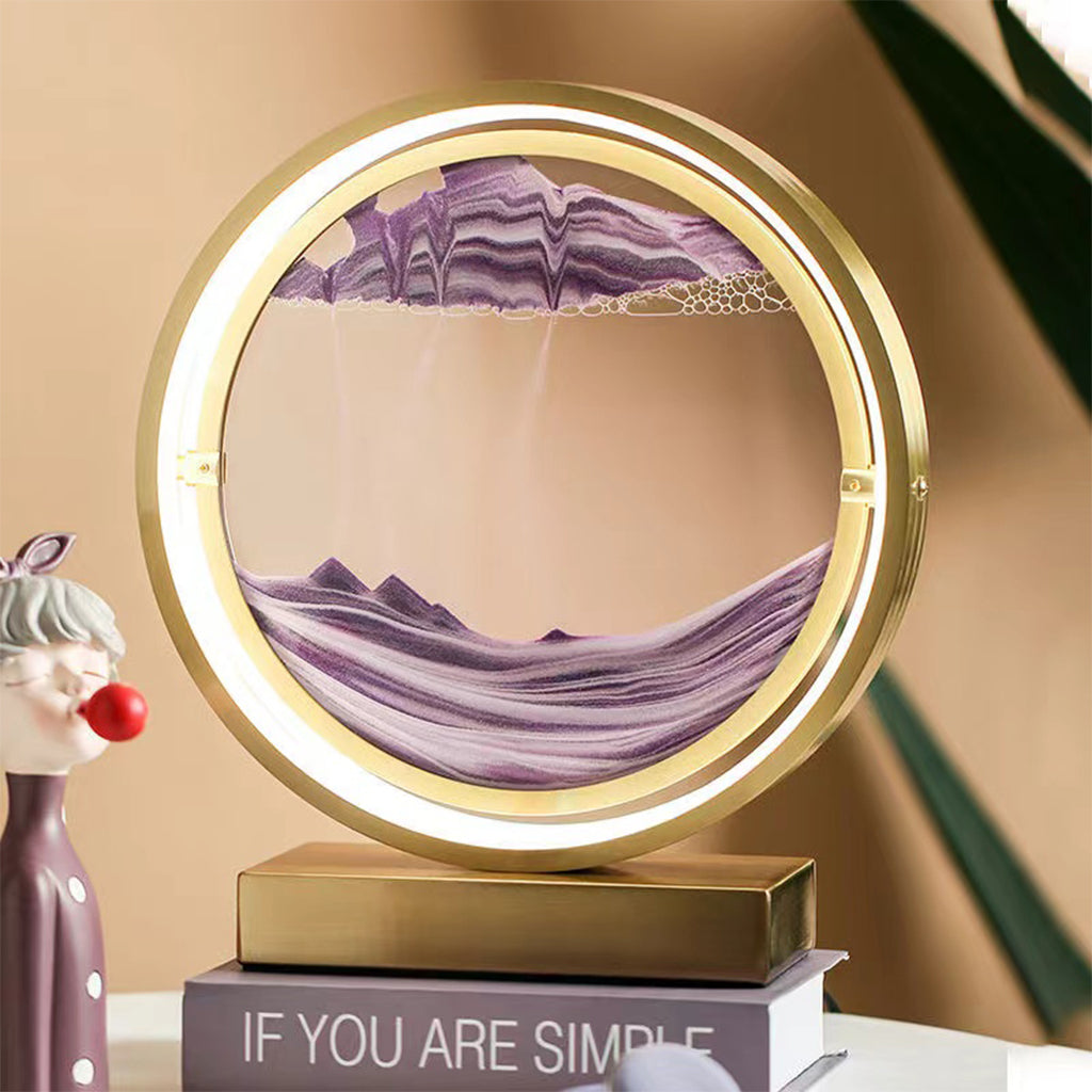 Moving Sand Art Lamp