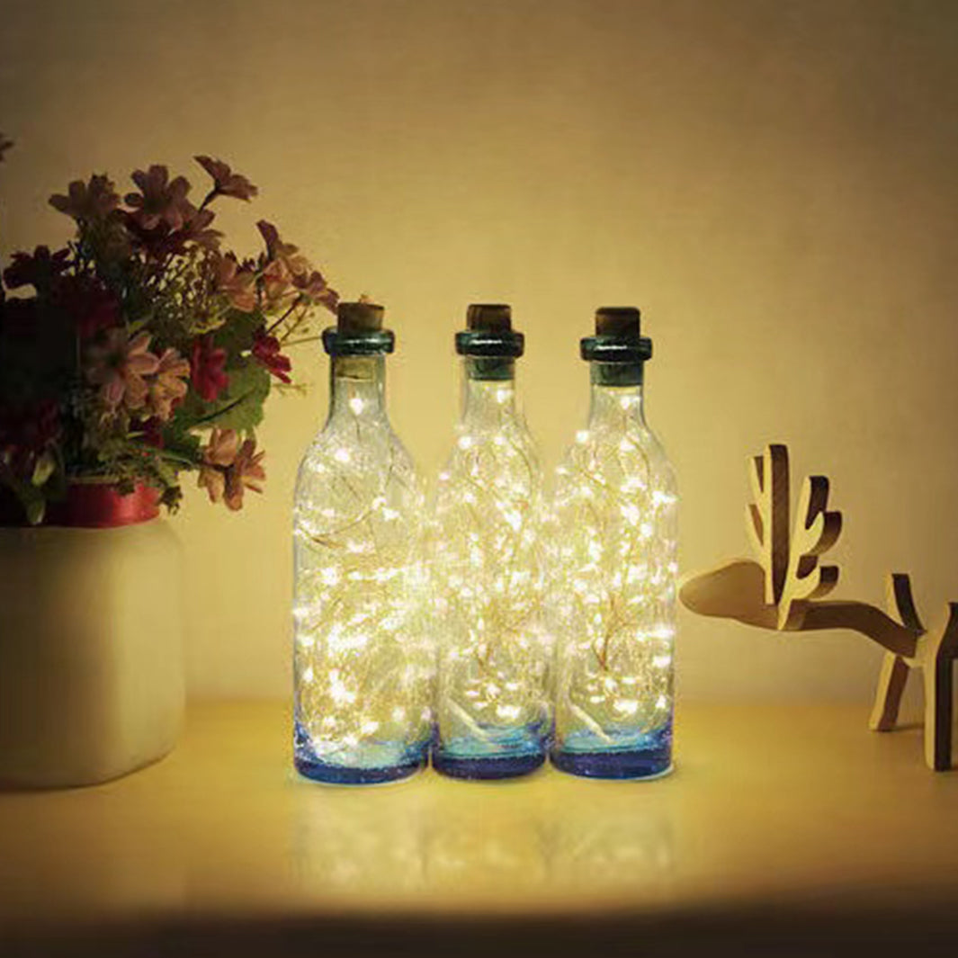 wine bottle lights