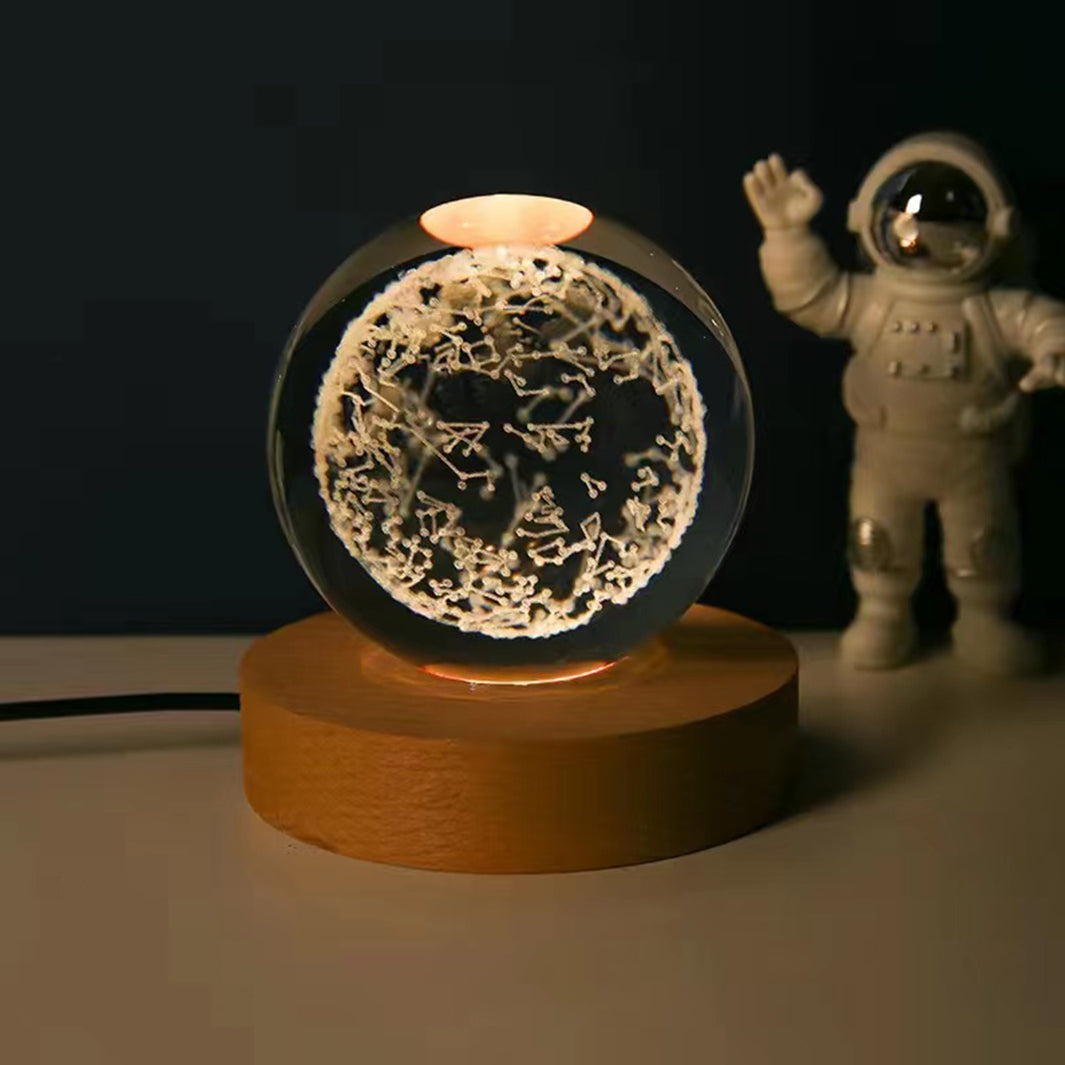 Universe Crystal Ball Lamp