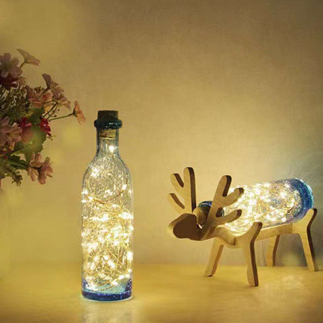 wine bottle lights