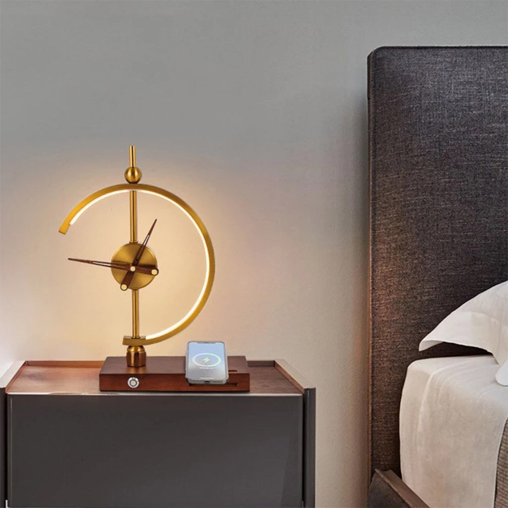 LED Khonsu Lamp Clock