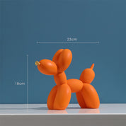 Matte Balloon Dog Sculpture