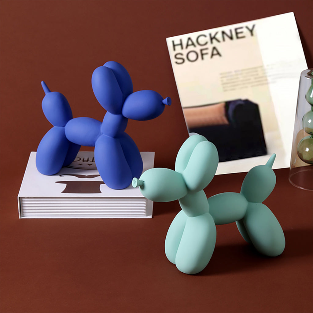 Matte Balloon Dog Sculpture