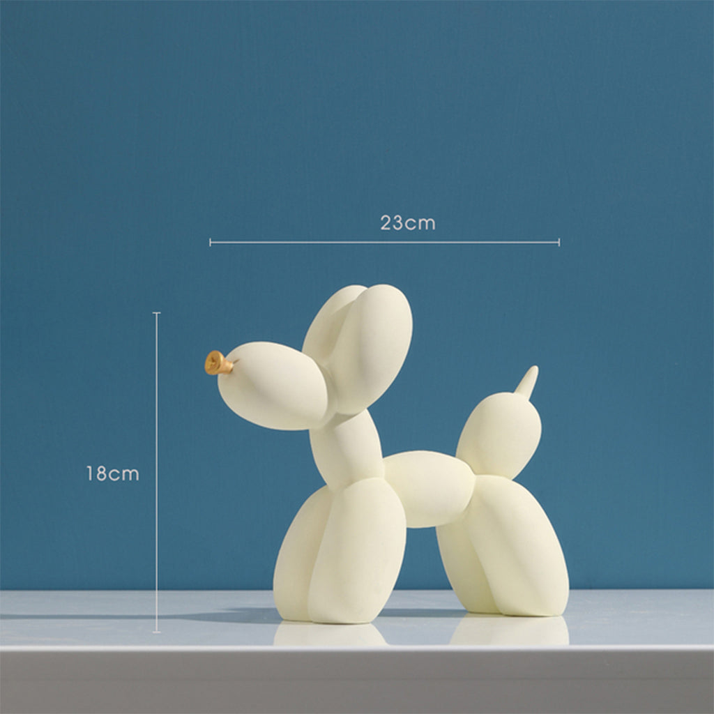 Matte Balloon Dog Sculpture
