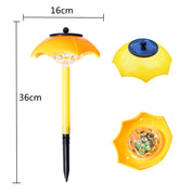 Mini Umbrella LED Solar Garden Light
