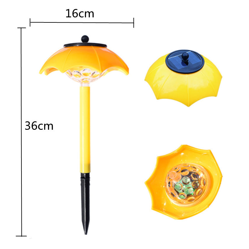 Mini Umbrella LED Solar Garden Light