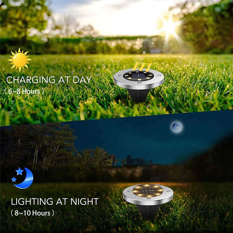 Outdoor Solar Powered Ground Light