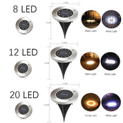 Outdoor Solar Powered Ground Light