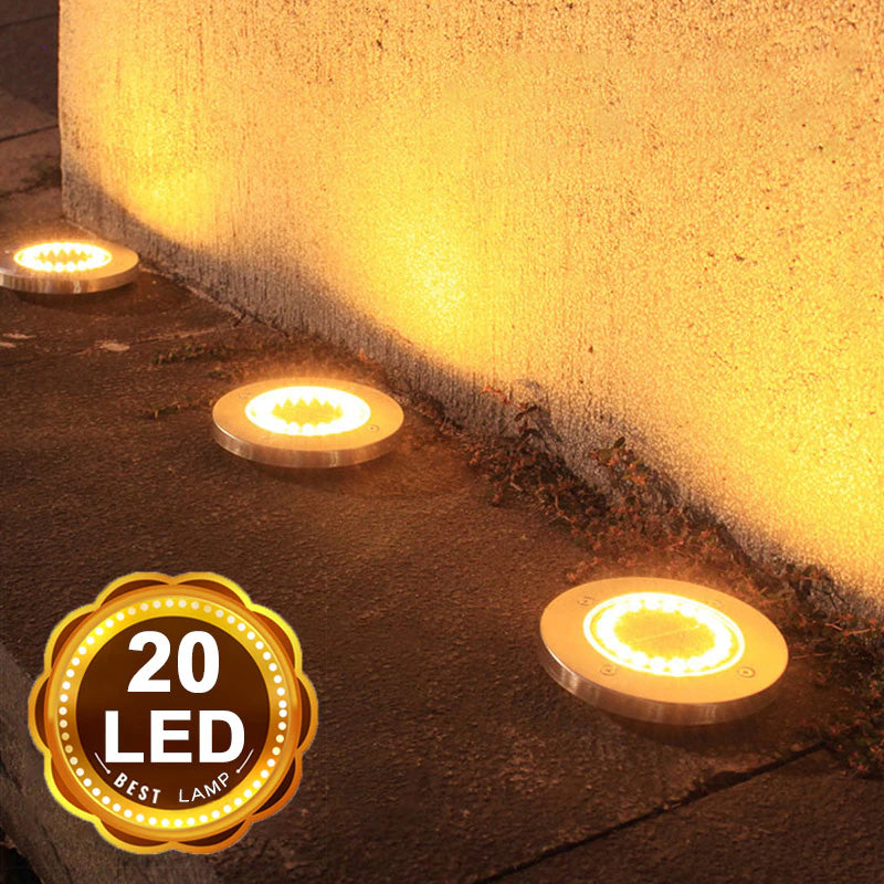 Outdoor Solar Powered Ground Light