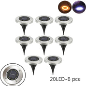 Outdoor Solar Powered Ground Light