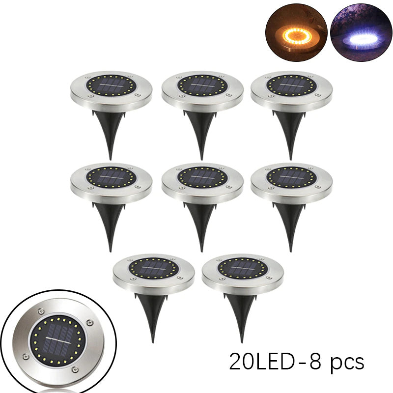 Outdoor Solar Powered Ground Light