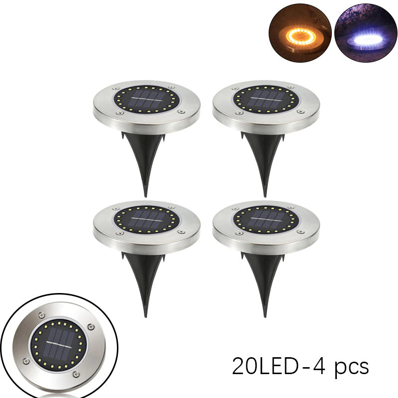 Outdoor Solar Powered Ground Light