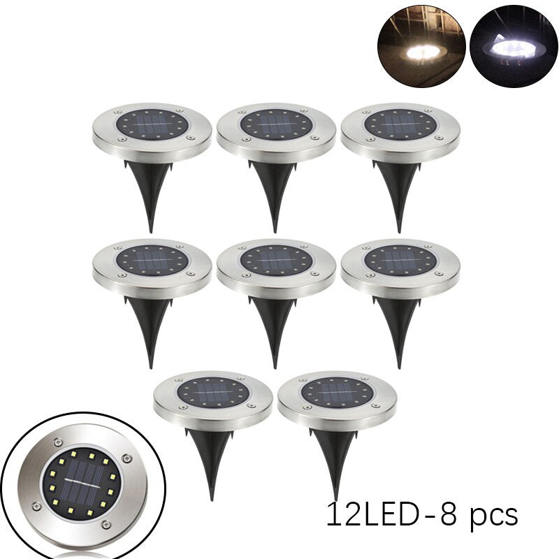 Outdoor Solar Powered Ground Light