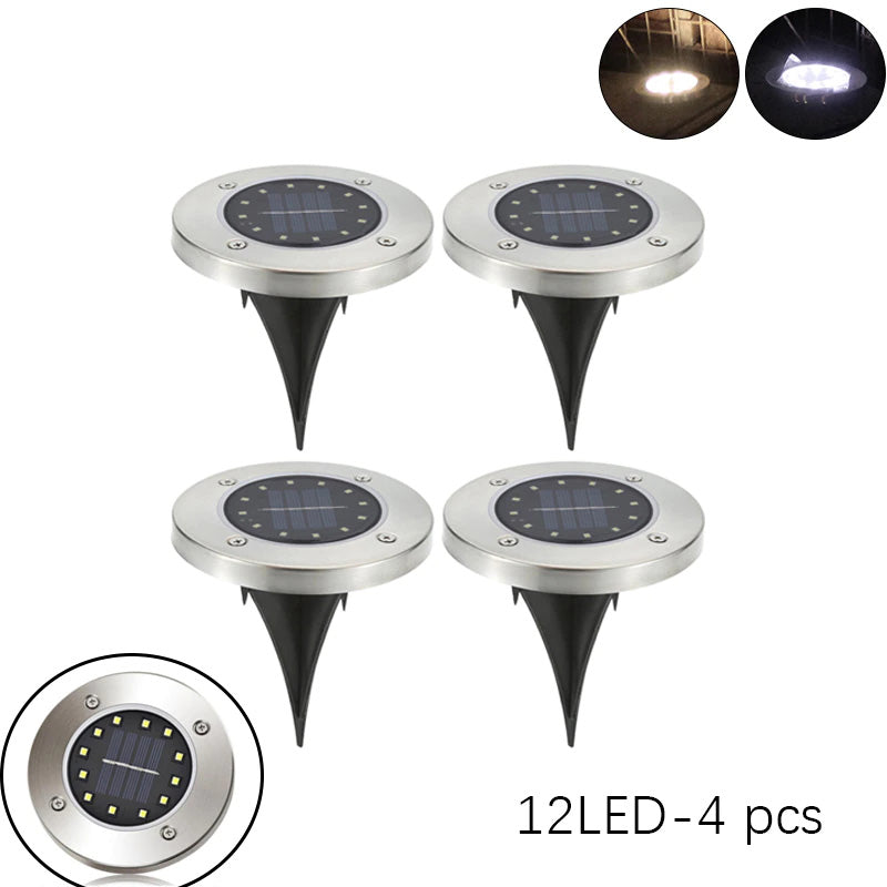 Outdoor Solar Powered Ground Light