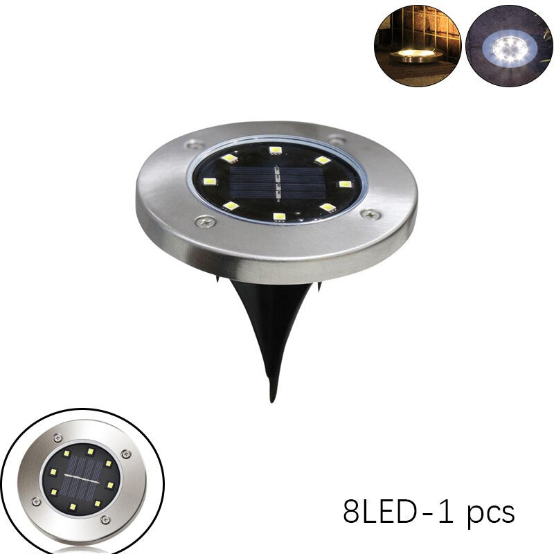 Outdoor Solar Powered Ground Light