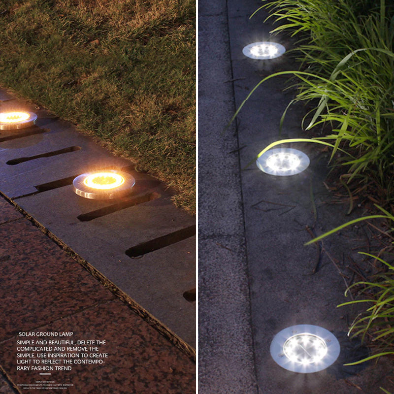 Outdoor Solar Powered Ground Light