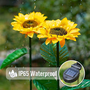 Outdoor Solar Sunflower Lights