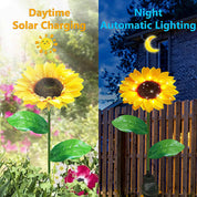 Outdoor Solar Sunflower Lights