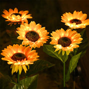 Outdoor Solar Sunflower Lights