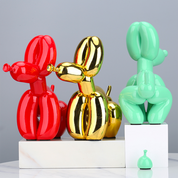 Poop Balloon Dog Sculpture