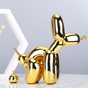 Poop Balloon Dog Sculpture