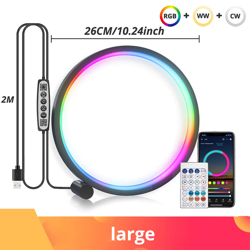 RGB Desktop Atmosphere Desk Lamp
