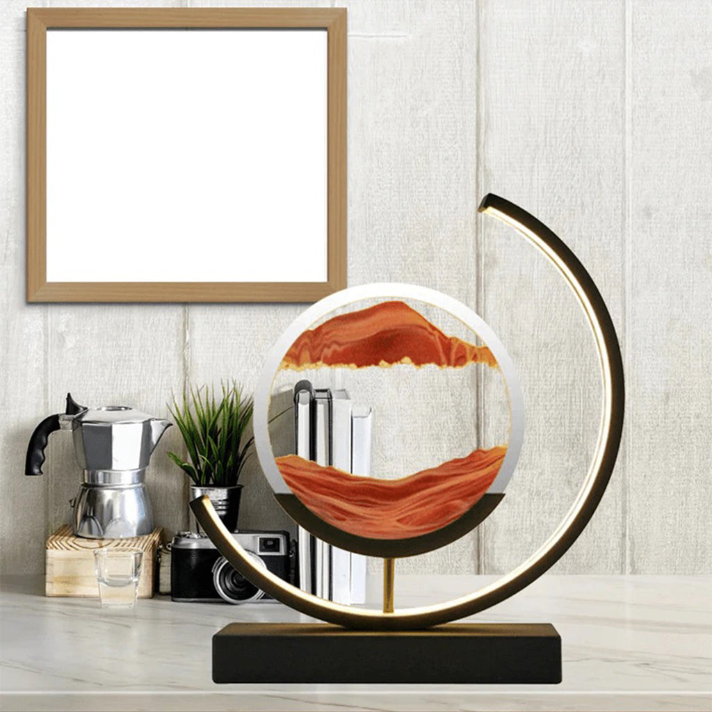 Moving Sand Art Lamp
