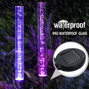 Solar Acrylic Bubble Stake Lights