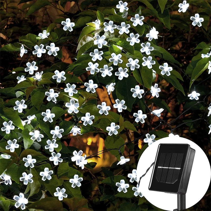 Solar Cherry Blossom String Light