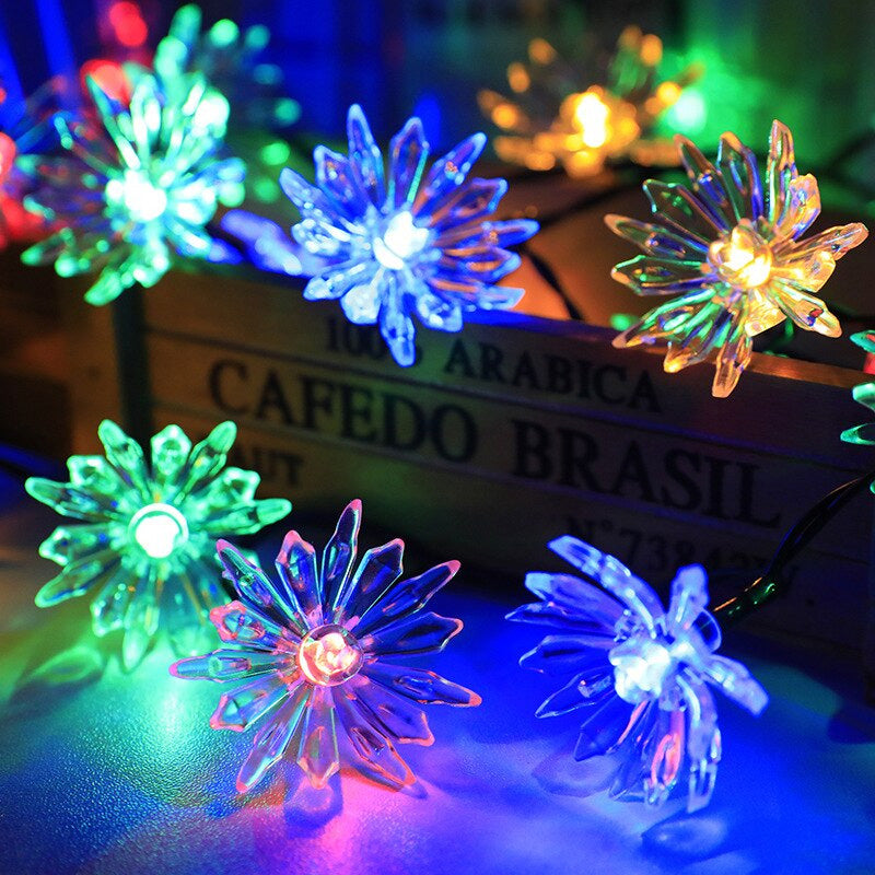 Solar Cherry Blossom String Light