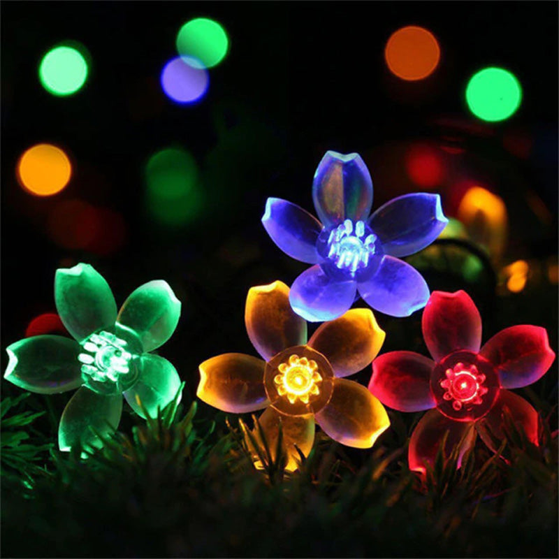 Solar Cherry Blossom String Light