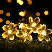 Solar Cherry Blossom String Light