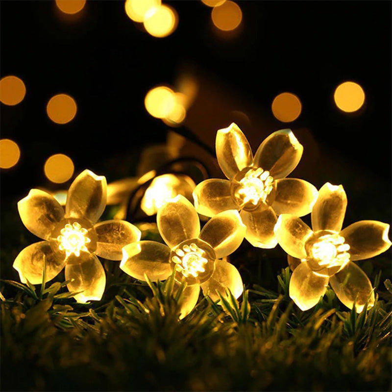 Solar Cherry Blossom String Light