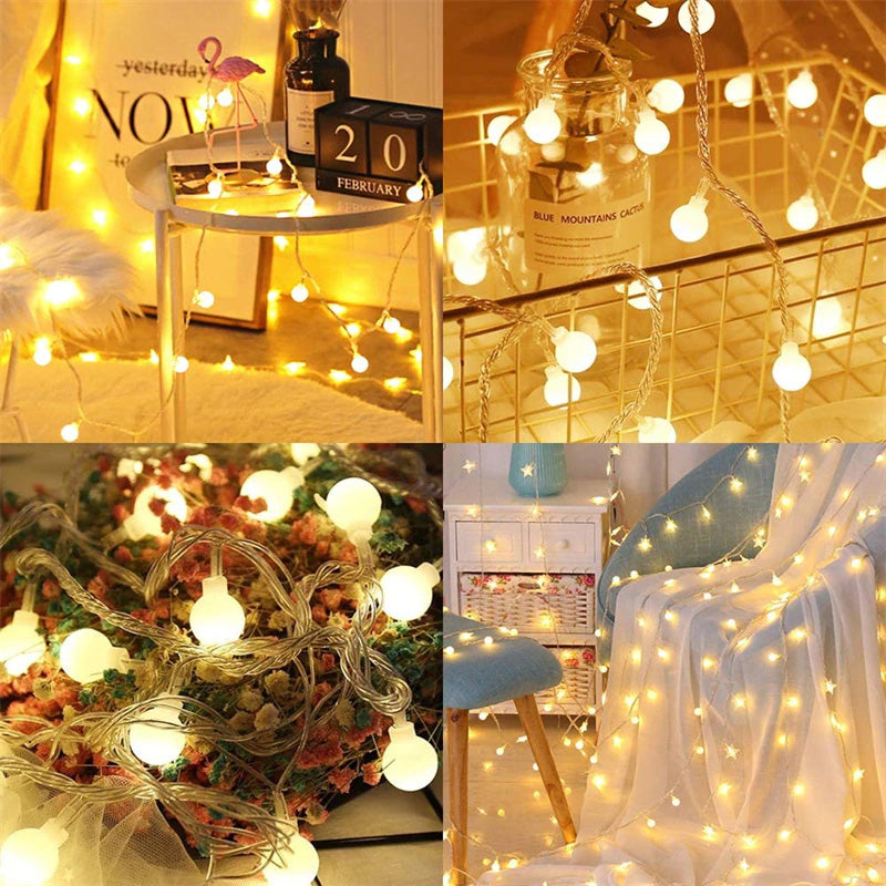 Solar String Lights Outdoor