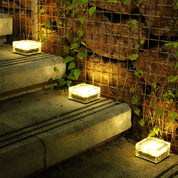 Solar Led Ice Cube Brick Light