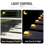Solar Led Ice Cube Brick Light