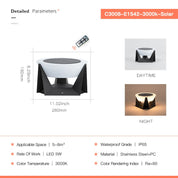 Solar Outdoor Pathway Light