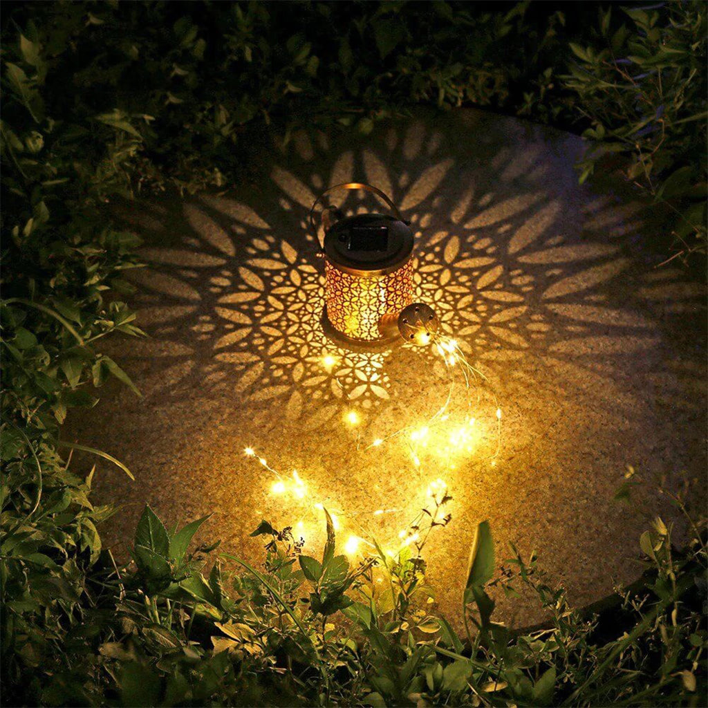 Solar Watering Can Lights