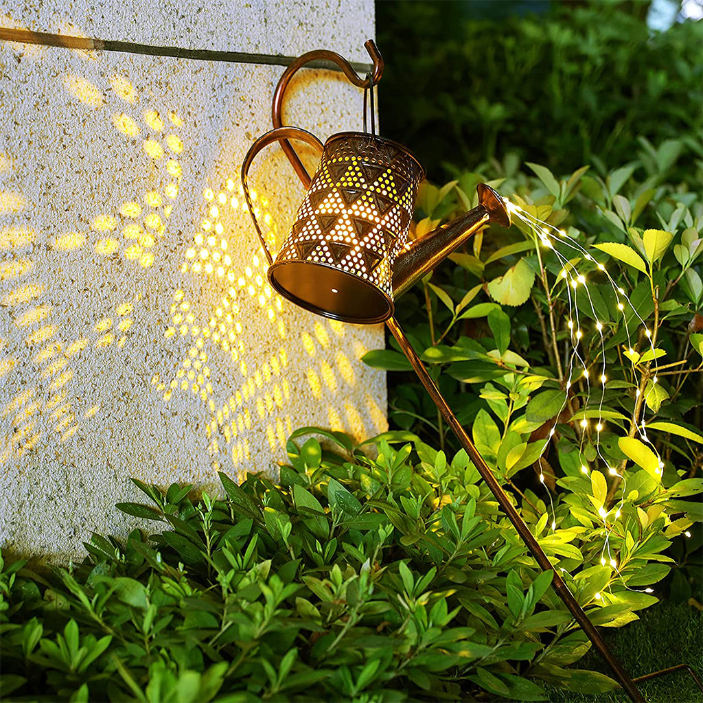 Solar Watering Can Lights