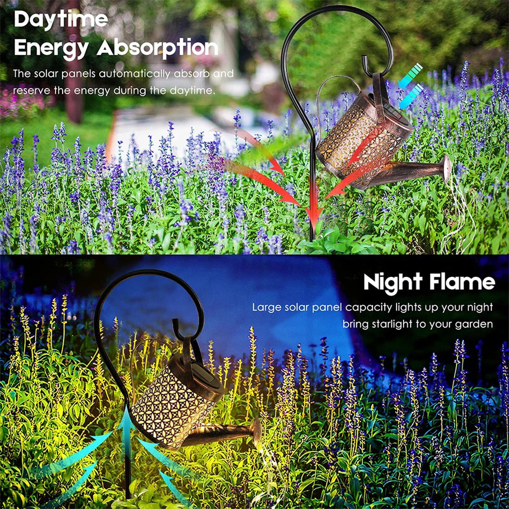 Solar Watering Can Lights
