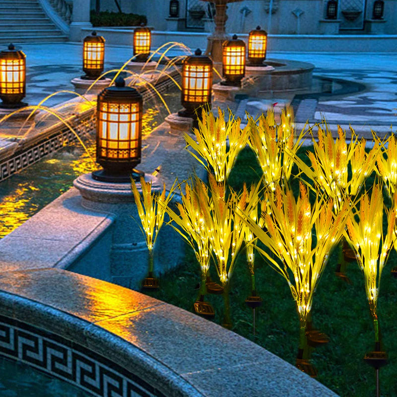 Solar Wheat Ears Pathway Light
