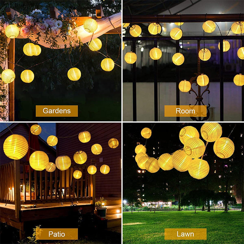 Waterproof Solar String Fairy Lights