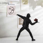 Banksy Graffiti Pop Art Sculpture