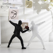 Banksy Graffiti Pop Art Sculpture